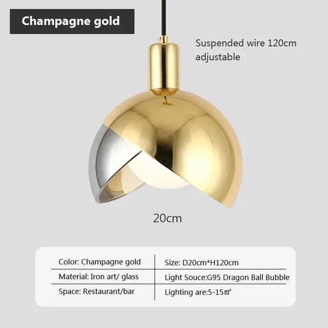 LumiAura - Modern Taklampa