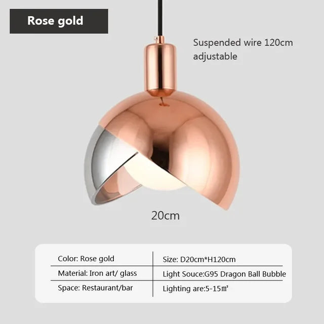 LumiAura - Modern Taklampa