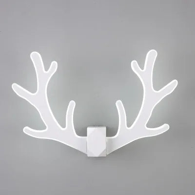 CheerGlow – Färgglad Horn LED Vägglampa för Barnrum