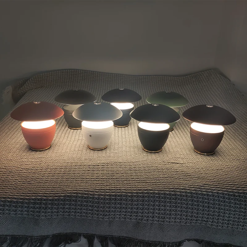 LumiTouch - Modern LED Skrivbordslampa med Touch-kontroll | Dimbar och Energibesparande