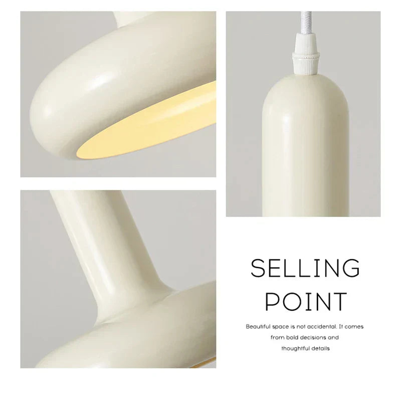 WaveGlow - Modern LED-hänglampa - Utdragbar kökskran