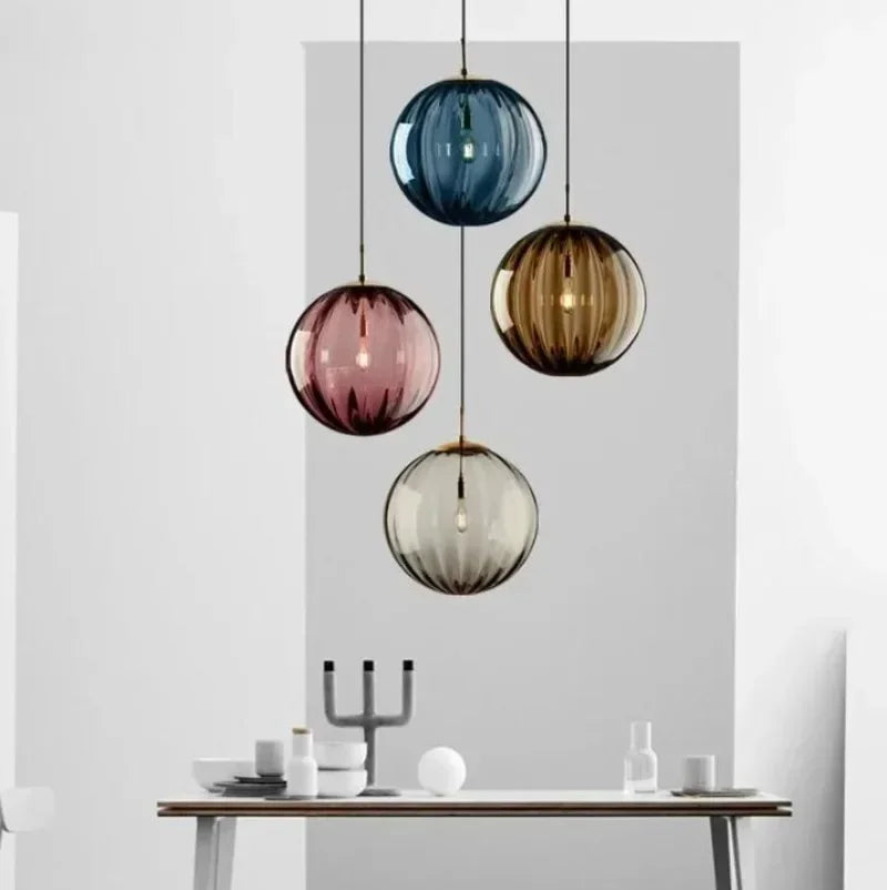 AuroraGlobe - Modern LED-Hänglampa