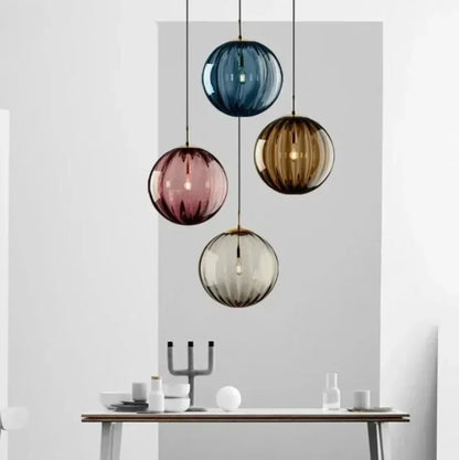 AuroraGlobe - Modern LED-Hänglampa