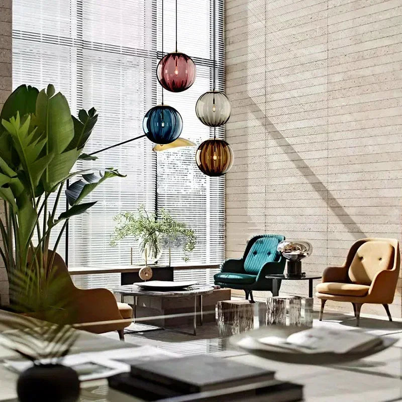 AuroraGlobe - Modern LED-Hänglampa
