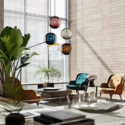 AuroraGlobe - Modern LED-Hänglampa