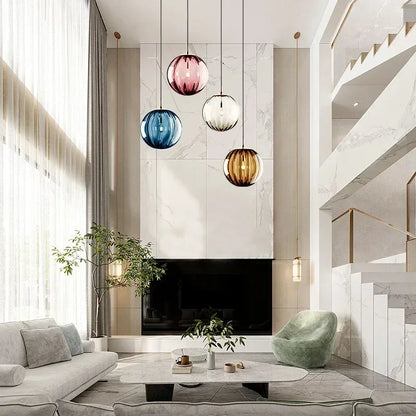 AuroraGlobe - Modern LED-Hänglampa