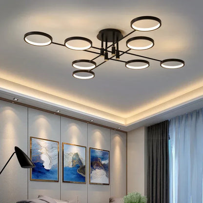 LumenElegance - Modern LED-Kronljus