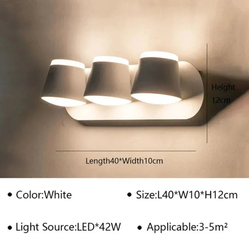 RevolveLicht - Svängbar Vägglampa