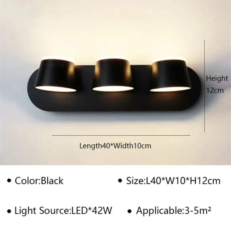 RevolveLicht - Svängbar Vägglampa