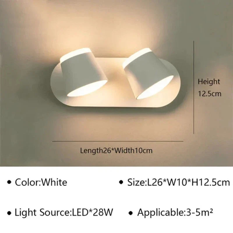 RevolveLicht - Svängbar Vägglampa