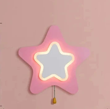 KidsCloud - LED Nattlampa med Moln och Luftballongdesign – Vägglampa