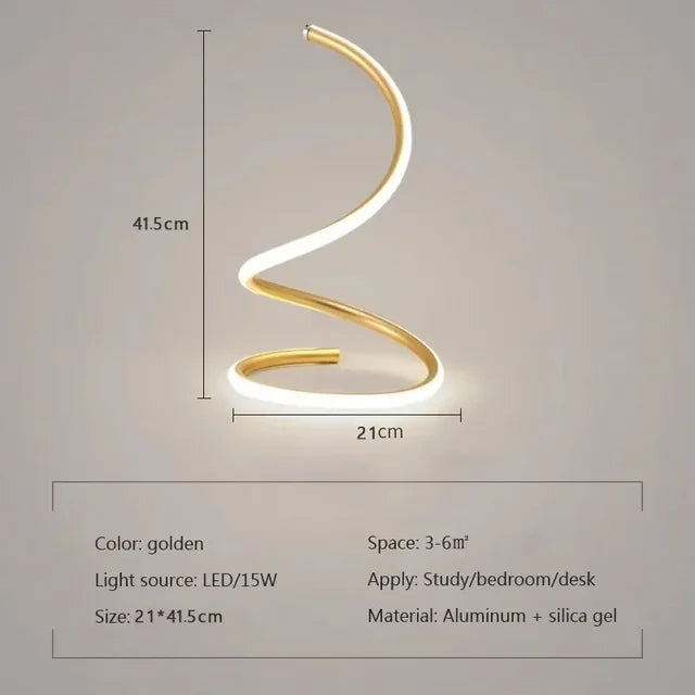 LumiFlex - LED-skrivbordslampa med Flexibla Inställningar