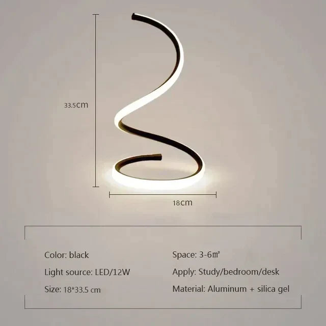 LumiFlex - LED-skrivbordslampa med Flexibla Inställningar