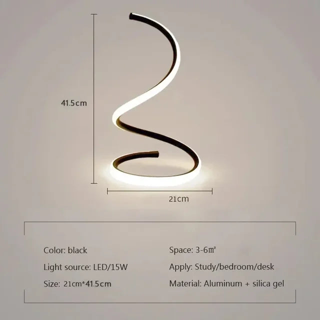 LumiFlex - LED-skrivbordslampa med Flexibla Inställningar