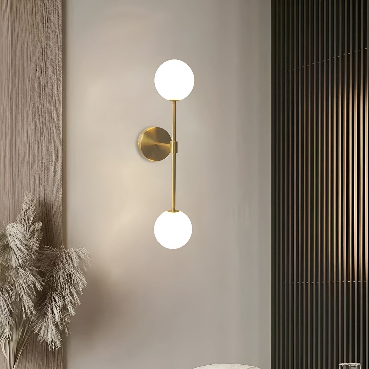 CelestiaGlow Ljus – Elegant Glaskula-Ljus