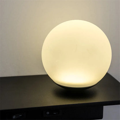 SpaceGlow – Modern LED Vägglampa med Hylla och USB Port