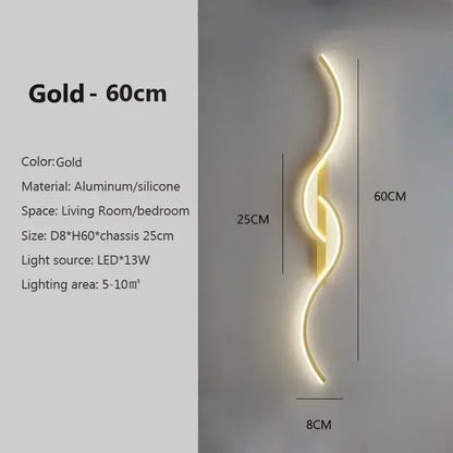 LumiEdge - Minimalistisk LED-vägglampa