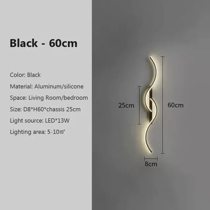 LumiEdge - Minimalistisk LED-vägglampa