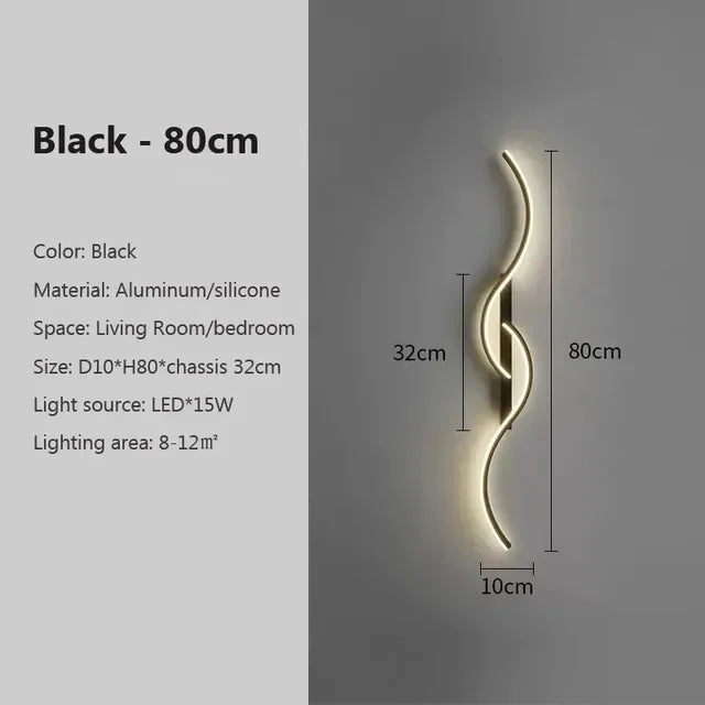 LumiEdge - Minimalistisk LED-vägglampa