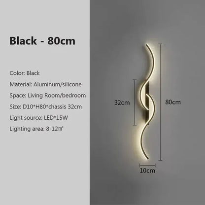 LumiEdge - Minimalistisk LED-vägglampa