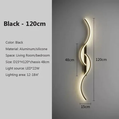 LumiEdge - Minimalistisk LED-vägglampa