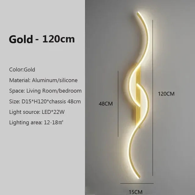 LumiEdge - Minimalistisk LED-vägglampa