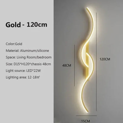 LumiEdge - Minimalistisk LED-vägglampa