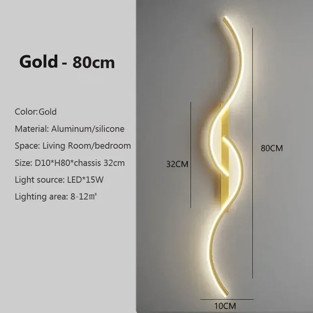 LumiEdge - Minimalistisk LED-vägglampa