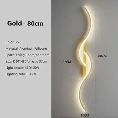 LumiEdge - Minimalistisk LED-vägglampa