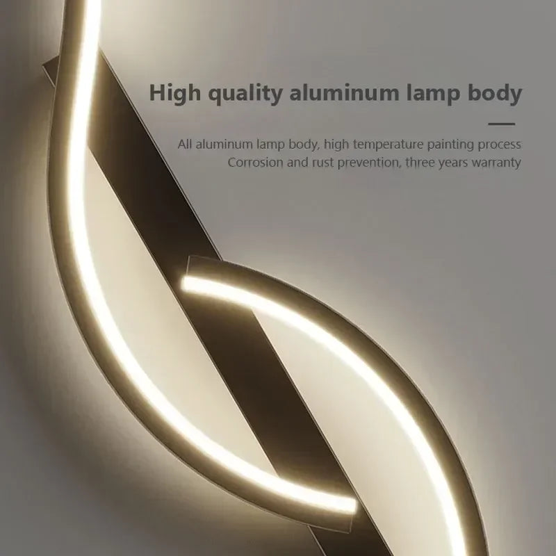LumiEdge - Minimalistisk LED-vägglampa