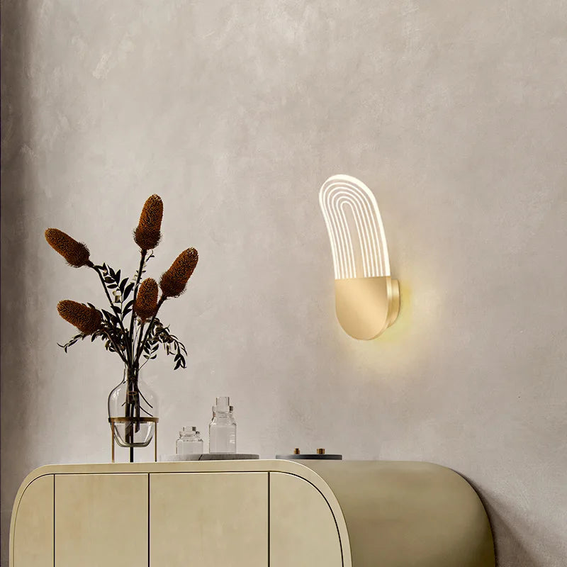 ModernGlow - LED Vägglampa i Minimalistisk Design – Elegant Belysning