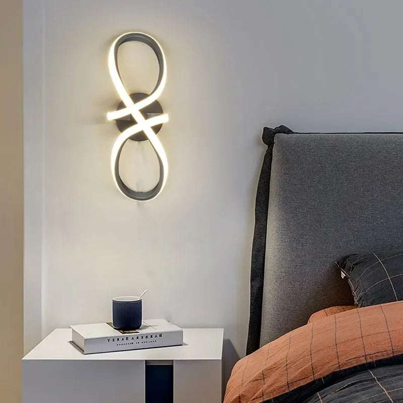 LightEdge - Minimalistisk LED Vägglampa för Moderna Interiörer