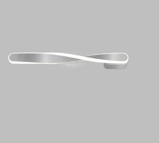 CurveLux - Modern LED Vägglampa i Böjd Design Dimbar Belysning