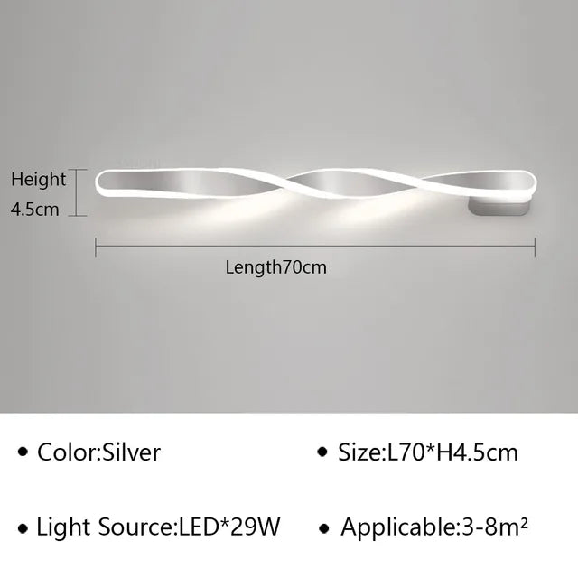 ShineLine - Modern LED Vägglampa | Stilsäker Belysning för Varje Rum