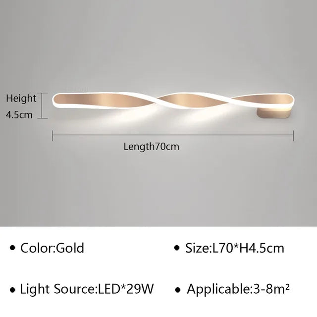 ShineLine - Modern LED Vägglampa | Stilsäker Belysning för Varje Rum