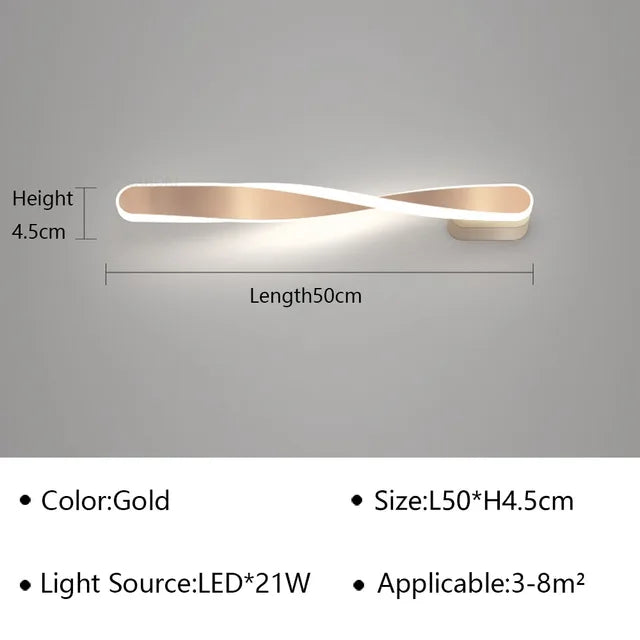 ShineLine - Modern LED Vägglampa | Stilsäker Belysning för Varje Rum