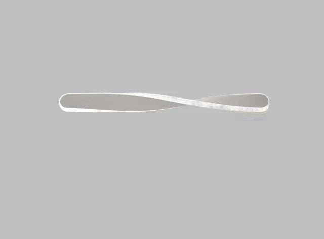 CurveLux - Modern LED Vägglampa i Böjd Design Dimbar Belysning