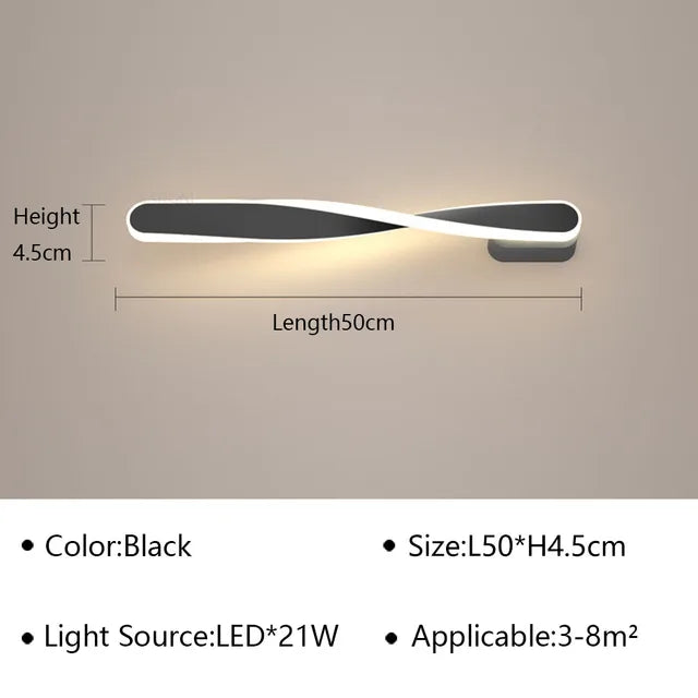 ShineLine - Modern LED Vägglampa | Stilsäker Belysning för Varje Rum