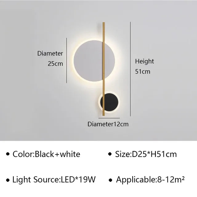 ZenithBeam – Modern LED Vägglampa Med Stilren Design
