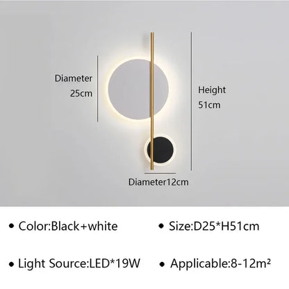 ZenithBeam – Modern LED Vägglampa Med Stilren Design
