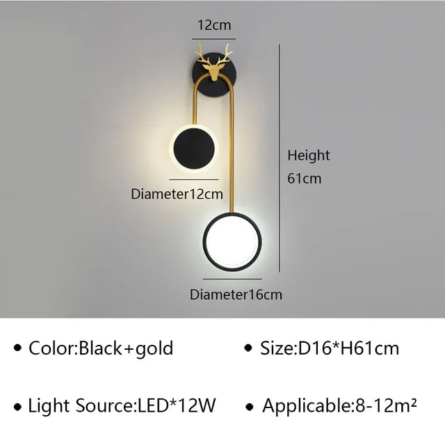 ZenithBeam – Modern LED Vägglampa Med Stilren Design