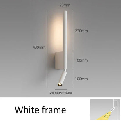 Monokrom - Svart-Vit Vägglampa
