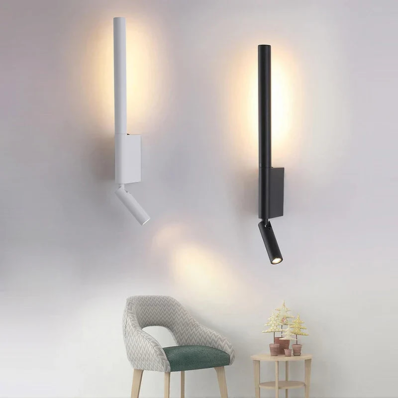 Monokrom - Svart-Vit Vägglampa