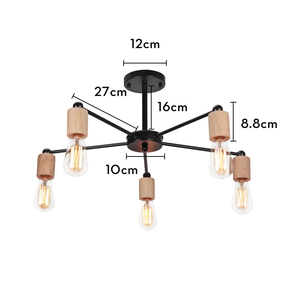 NordicGleam - Skandinavisk Loftshänglampa