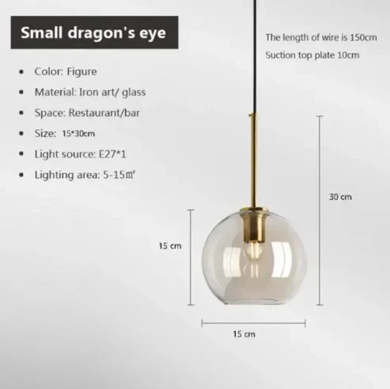 NordicGlas - Modern Skandinavisk Hänglampa