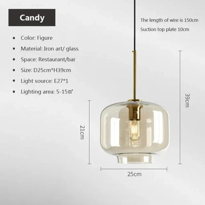 NordicGlas - Modern Skandinavisk Hänglampa