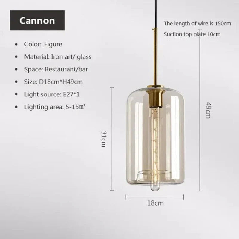 NordicGlas - Modern Skandinavisk Hänglampa