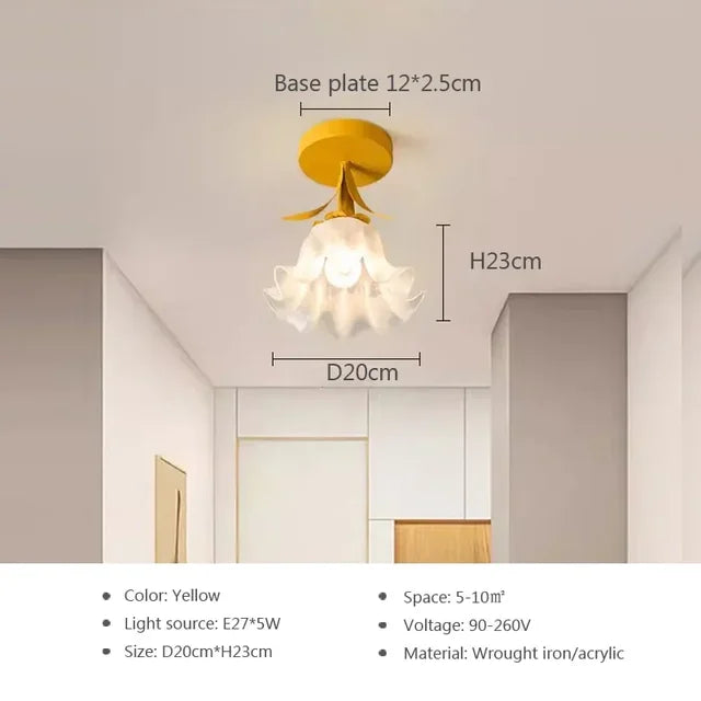 LunaLuxe - Tidsenlig Taklampa