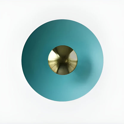 Rund LED Vägglampa – Modern Design med Mjuk Belysning