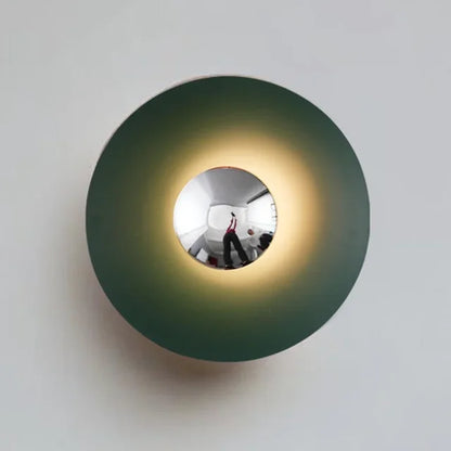 LumiCurve - Modern Rund LED Vägglampa – Stilren Belysning för Varje Rum
